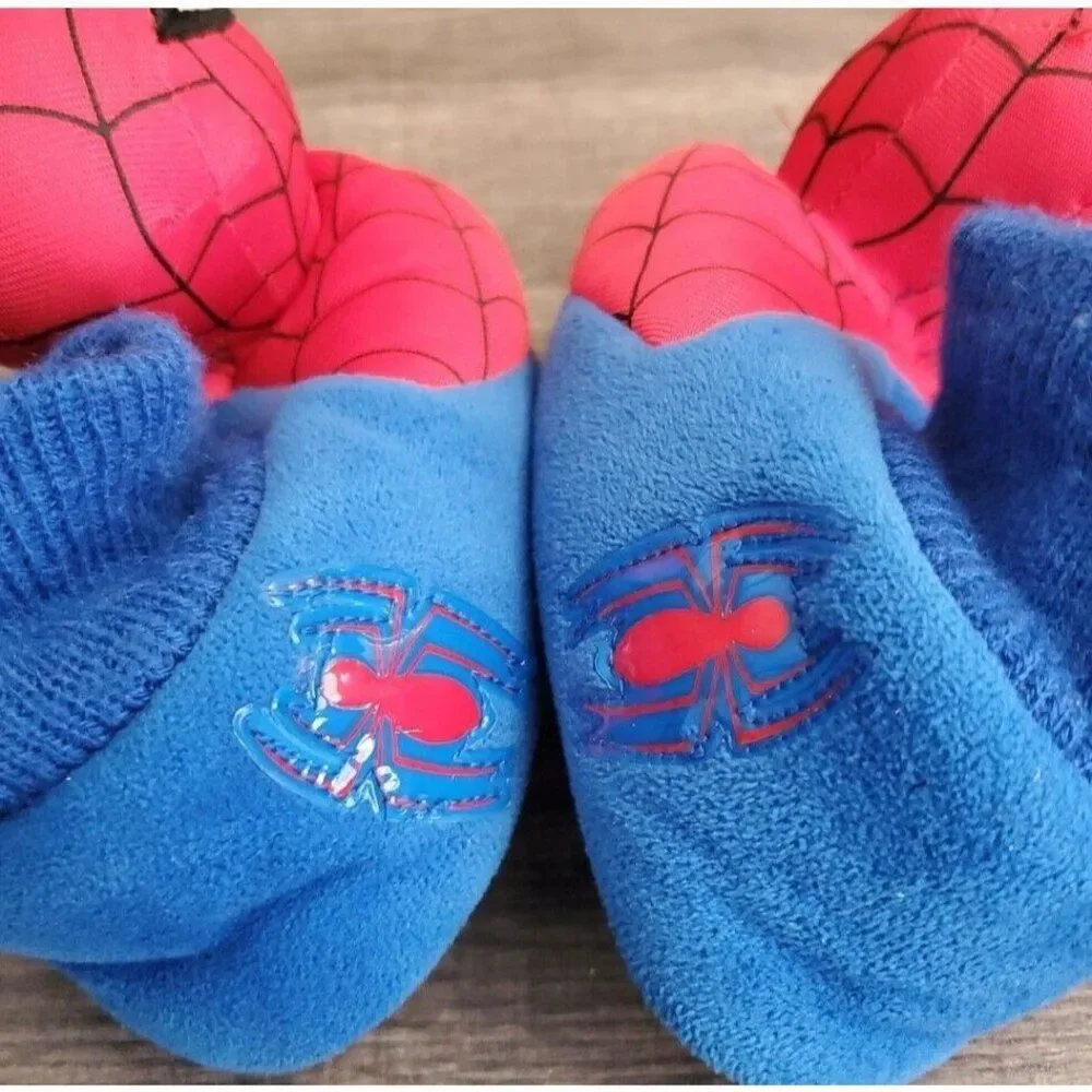 Marvel Spider-Man Slippers‎ Size Small 7/8 Toddler Shoes